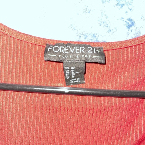 Forever21 red body suit - Picture 3 of 3